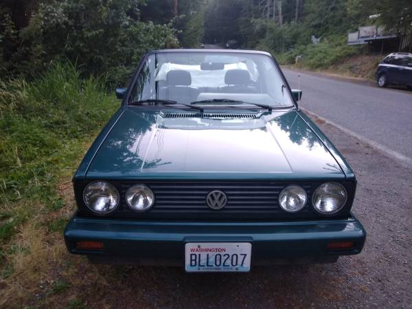 92 VW Cabriolet Convertible Wolfsburg Edition - - by for sale in Bellingham, WA – photo 5