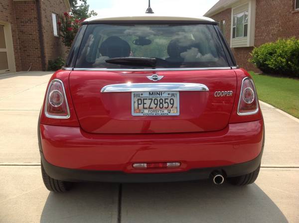 Red Mini Cooper only 44 K miles for sale in Suwanee, NC – photo 3