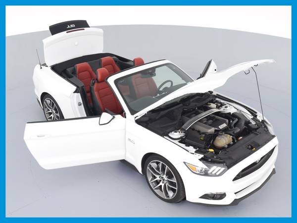 2015 Ford Mustang GT Premium Convertible 2D Convertible White for sale in Atlanta, LA – photo 21