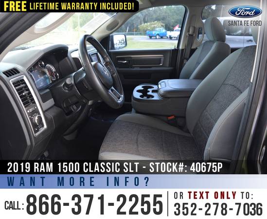 *** 2019 Ram 1500 Classic SLT *** Camera - Flex Fuel - Bluetooth -... for sale in Alachua, FL – photo 12