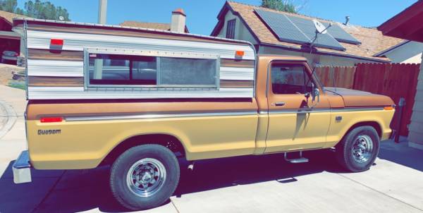 1973 F-250 camper custom - cars & trucks - by owner - vehicle... for sale in Lancaster, CA – photo 5
