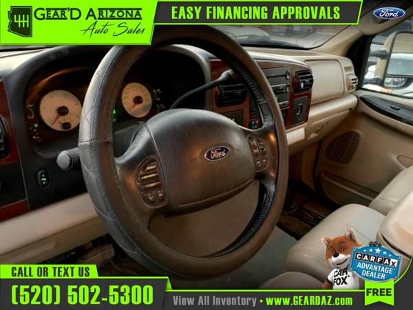 2005 Ford F250 for $16,995 or $262 per month! - cars & trucks - by... for sale in Tucson, AZ – photo 5