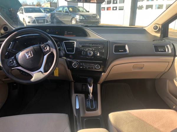 *2013 HONDA CIVIC EX*CERTFIED 1-OWNR*36 MPG*POWR MOONROOF*XLNT COND*... for sale in North Branford , CT – photo 8