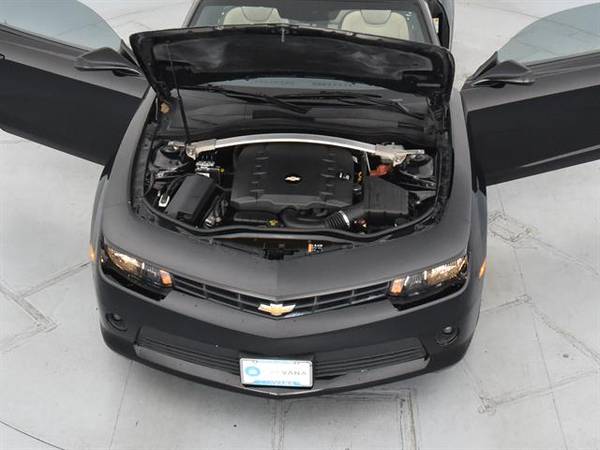 2015 Chevy Chevrolet Camaro LT Convertible 2D Convertible Black - for sale in Birmingham, AL – photo 4