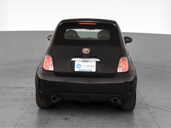 2015 FIAT 500 Abarth Cabrio Cabriolet 2D Convertible Black - FINANCE... for sale in Arlington, District Of Columbia – photo 9