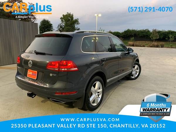 2012 VW Volkswagen Touareg Sport suv Galapagos Gray Metallic for sale in CHANTILLY, District Of Columbia – photo 12