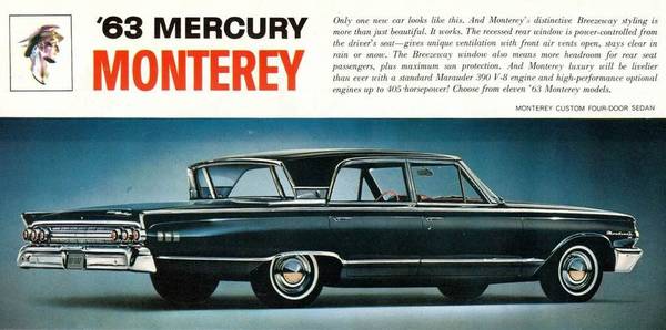 1963 Mercury Monterey Breezeway - cars & trucks - by owner - vehicle... for sale in Winston Salem, NC – photo 5