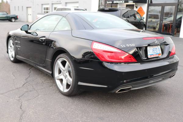 2013 Mercedes-Benz SL-Class 2dr Roadster SL 550 Black on Black for sale in Plaistow, MA – photo 7