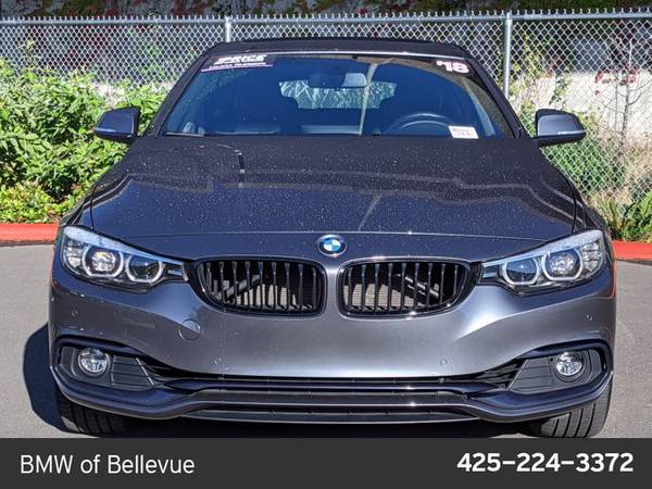 2018 BMW 4 Series 430i xDrive AWD All Wheel Drive SKU:JBG91816 -... for sale in Bellevue, WA – photo 2