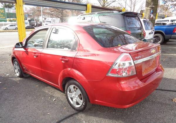 2010 Chevrolet Chevy Aveo 4dr Sdn LT w/1LT Great CARFAX! $47 Per... for sale in Elmont, NY – photo 3