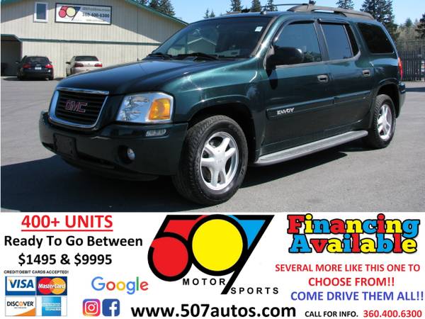 2004 GMC Envoy XL 4dr 4WD SLE - - by dealer - vehicle for sale in Roy, WA – photo 2