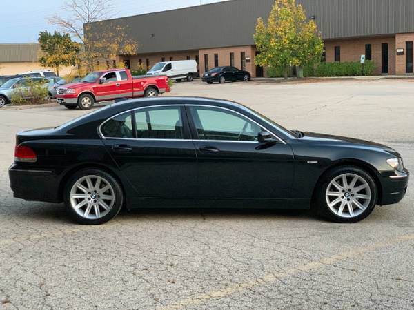 2006 BMW 750i ONLY 77k-MILES BLK/BLK NAV HTD/AC-SEATS LOADED - cars... for sale in Elgin, IL – photo 9