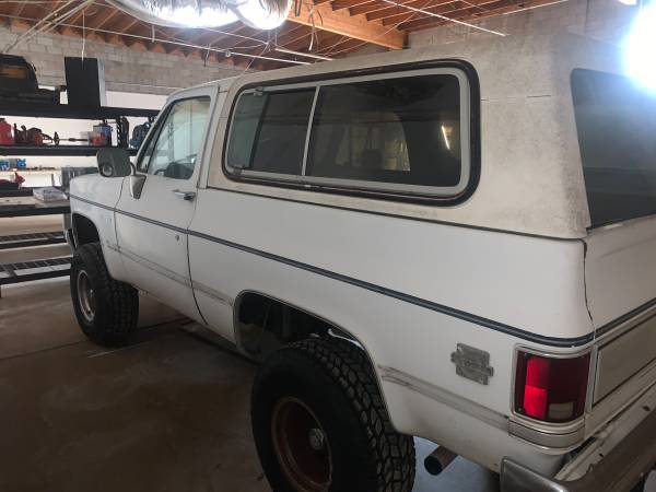 1985 K5 4X4 Blazer - cars & trucks - by owner - vehicle automotive... for sale in Peoria, AZ – photo 4