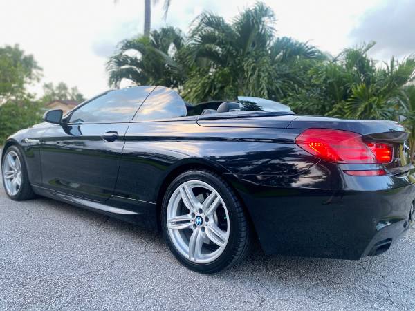 2015 BMW 650I XDRIVE CONVERTIBLE,LOADED, BLACK ON BLACK,LOOOOK!!! -... for sale in Hollywood, FL – photo 6
