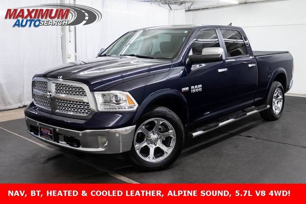 2014 Ram 1500 4x4 4WD Truck Dodge Laramie Crew Cab for sale in Englewood, ND