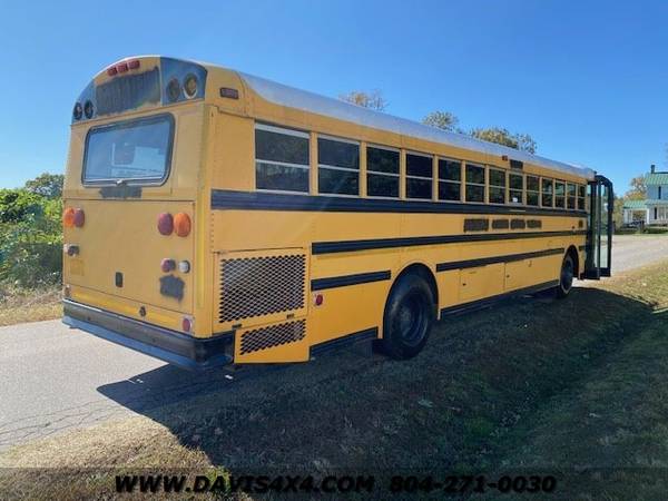 2004 THOMAS Bus Pusher Style Flat Nose Cab Over With Caterpillar -... for sale in Richmond, LA – photo 4
