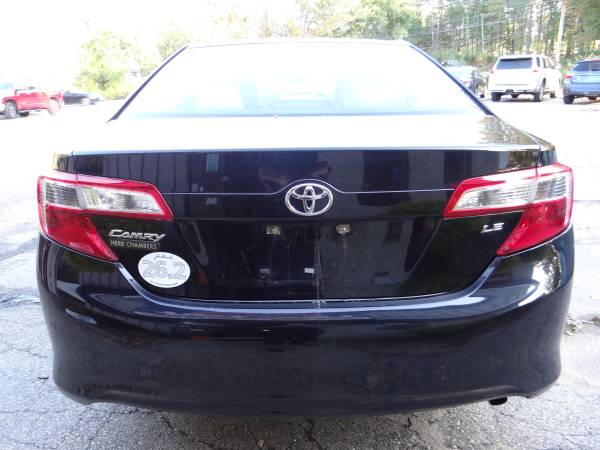 2013 Toyota Camry LE 4 Cyl Auto 1 Owner! - cars & trucks - by dealer... for sale in Londonderry, VT – photo 6