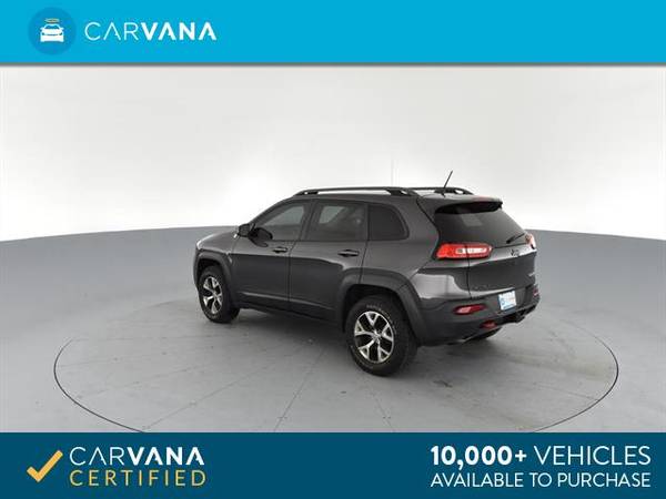 2014 Jeep Cherokee TrailHawk Sport Utility 4D suv Gray - FINANCE for sale in Arlington, District Of Columbia – photo 8