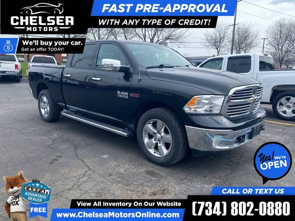 475/mo - 2016 Ram 1500 Big Horn 4WD! 4 WD! 4-WD! EcoDiesel! Crew Cab for sale in Chelsea, MI – photo 4