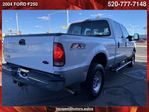 2004 FORD F250 SUPER DUTY FX4 - - by dealer - vehicle for sale in Tucson, AZ – photo 4