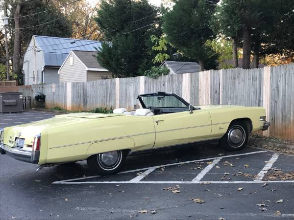 1974 Cadillac Eldorado Convertible - cars & trucks - by owner -... for sale in Charlotte, NC – photo 10