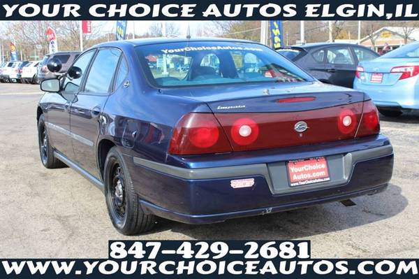 2002 *CHEVROLET/CHEVY* *IMPALA* 1OWNER LEATHER GOOD TIRES 301660 for sale in Elgin, IL – photo 3