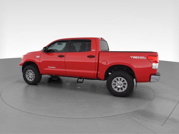 2012 Toyota Tundra CrewMax Pickup 4D 5 1/2 ft pickup Red - FINANCE -... for sale in Muncie, IN – photo 6