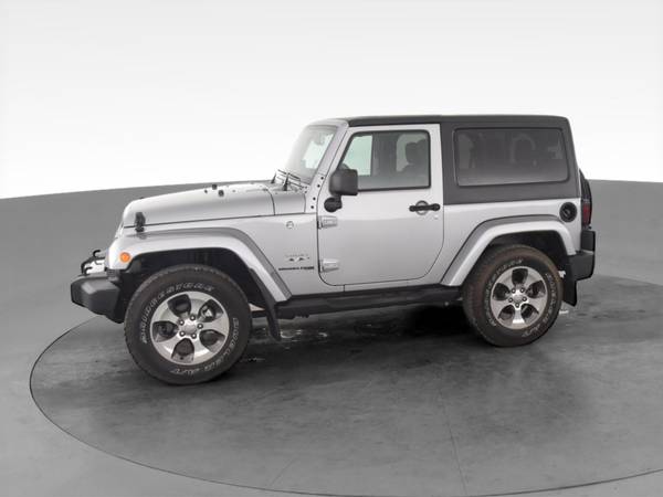 2018 Jeep Wrangler Sahara (JK) Sport Utility 2D suv Silver - FINANCE... for sale in Beaumont, TX – photo 4