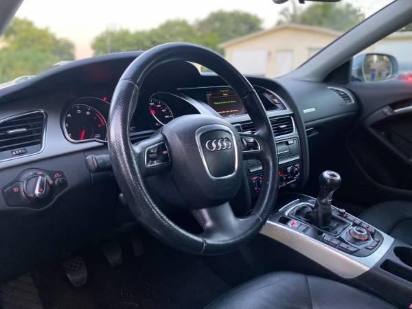 2010 AUDI A5 PREMIUM PLUS ,6 SPEED MANUAL,RARE,ONLY $1500 DOWN!!! -... for sale in Hollywood, FL – photo 11