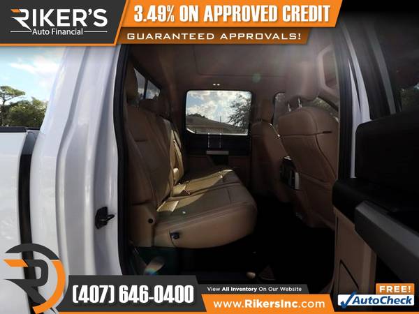 $762/mo - 2019 Ford F-250SD LariatCrew Cab - 100 Approved! - cars &... for sale in Kissimmee, FL – photo 12