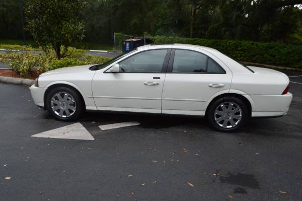 2004 LINCOLN LS WHITE/TAN LOADED 78K MILES for sale in TAMPA, FL – photo 2