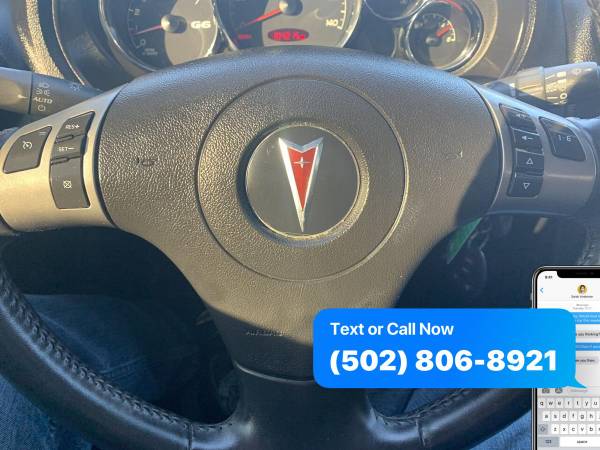 2008 Pontiac G6 GT 4dr Sedan EaSy ApPrOvAl Credit Specialist - cars... for sale in Louisville, KY – photo 16
