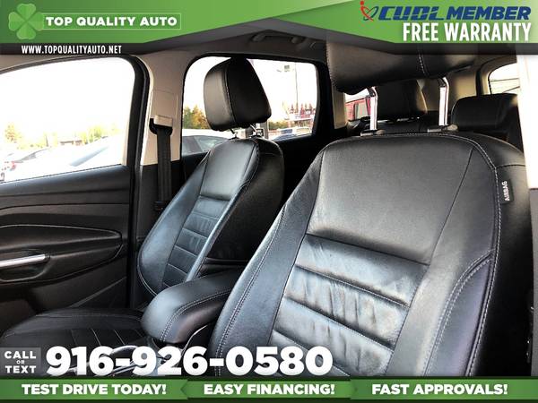 2014 Ford Escape Titanium SUV for only $12,495 - cars & trucks - by... for sale in Rancho Cordova, CA – photo 13