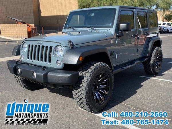 2014 JEEP WRANGLER UNLIMITED SPORT ~ ANVIL EDITION ~ LOW MILES ~ EAS... for sale in Tempe, CO – photo 3