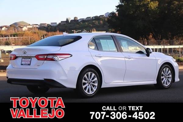 2019 Toyota Camry LE 4D Sedan - - by dealer - vehicle for sale in Vallejo, CA – photo 4