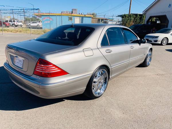2003 MERCEDES BENZ S430 120k - cars & trucks - by dealer - vehicle... for sale in El Paso, TX – photo 2