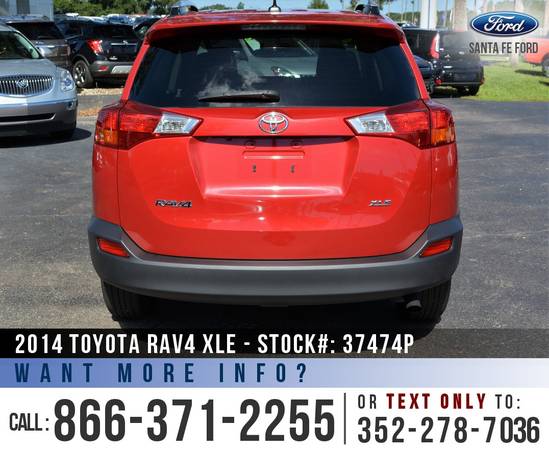 *** 2014 Toyota RAV4 XLE SUV *** XM Radio - Camera - Touch Screen for sale in Alachua, GA – photo 6