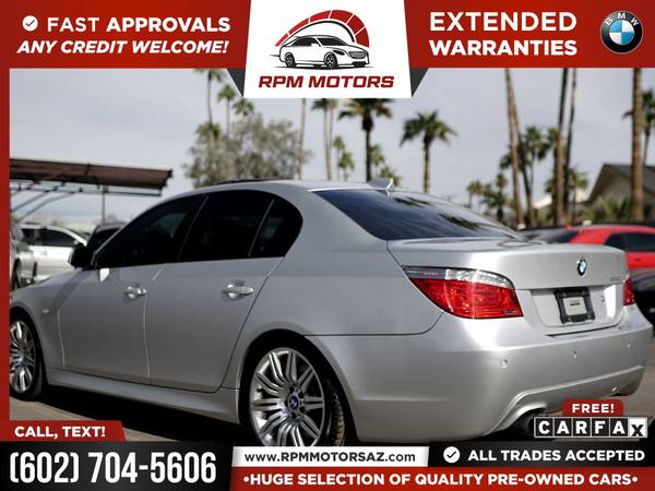 2008 BMW 550i 550 i 550-i Sport Pkg FOR ONLY 151/mo! - cars & for sale in Phoenix, AZ – photo 9