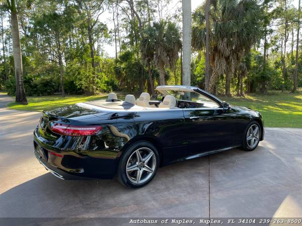 2018 Mercedes Benz E400 4Matic Convertible! AMG Package! Premium Pac for sale in Naples, FL – photo 4