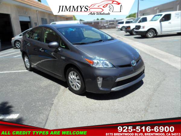 2015 Toyota Prius PlugIn hatchback GRAY - - by dealer for sale in Brentwood, CA – photo 3