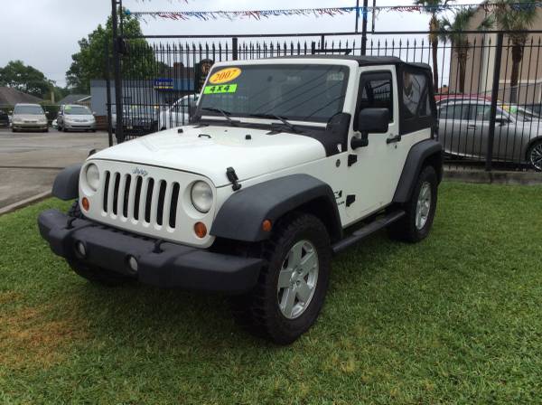 4WD! 2007 Jeep Wrangler X - - by dealer - vehicle for sale in Metairie, LA – photo 3