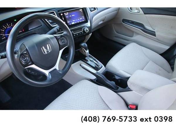 2015 Honda Civic sedan SE 4D Sedan (White) for sale in Brentwood, CA – photo 10