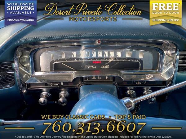 Drive this 1955 Cadillac 4 DOOR CLEAN and ORIGINAL Sedan home TODAY! for sale in Palm Desert, NY – photo 12