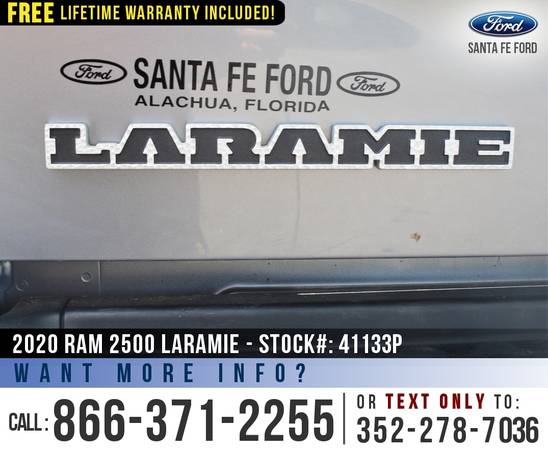 2020 RAM 2500 LARAMIE Touchscreen, Leather Seats, Remote Start for sale in Alachua, FL – photo 10