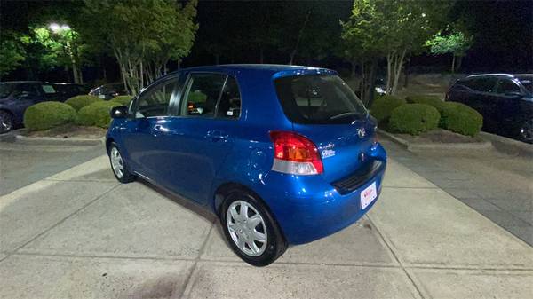 2010 Toyota Yaris Base hatchback Blue - - by dealer for sale in Raleigh, NC – photo 5