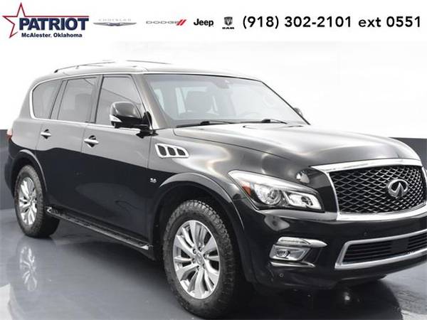 2017 INFINITI QX80 Base - SUV - - by dealer - vehicle for sale in McAlester, OK – photo 7