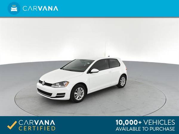 2015 VW Volkswagen Golf S Hatchback Coupe 2D coupe White - FINANCE for sale in Bethlehem, PA – photo 6