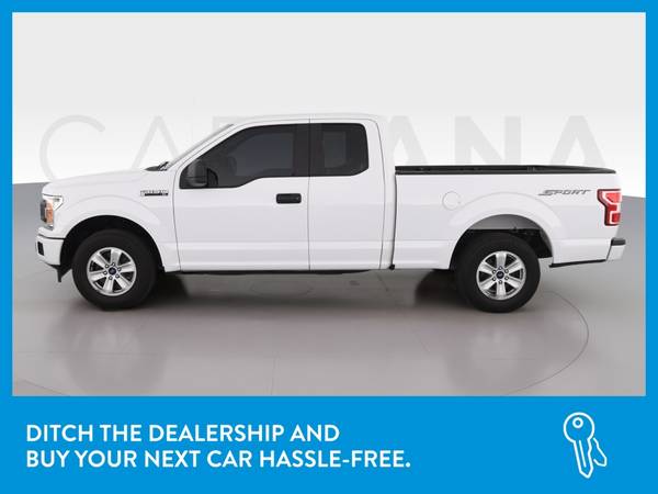 2018 Ford F150 Super Cab XL Pickup 4D 6 1/2 ft pickup White for sale in Memphis, TN – photo 4