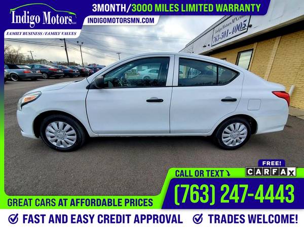 2015 Nissan Versa S 3mo 3 mo 3-mo 3000 mile warranty PRICED TO SELL! for sale in Ramsey , MN – photo 3