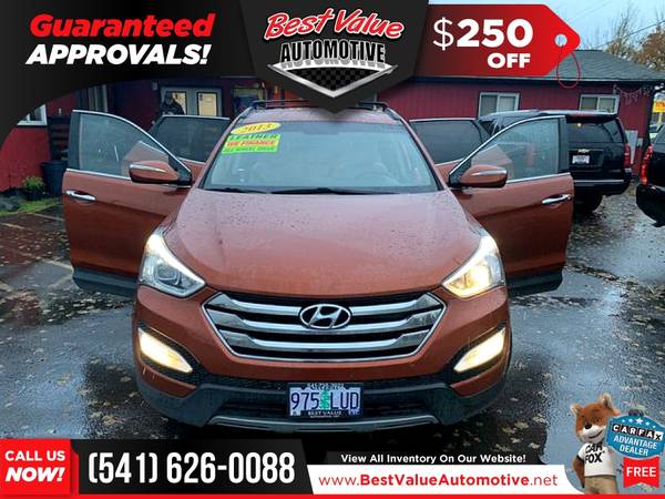 2013 Hyundai Santa Fe 2.0T Sport FOR ONLY $268/mo! - cars & trucks -... for sale in Eugene, OR – photo 11